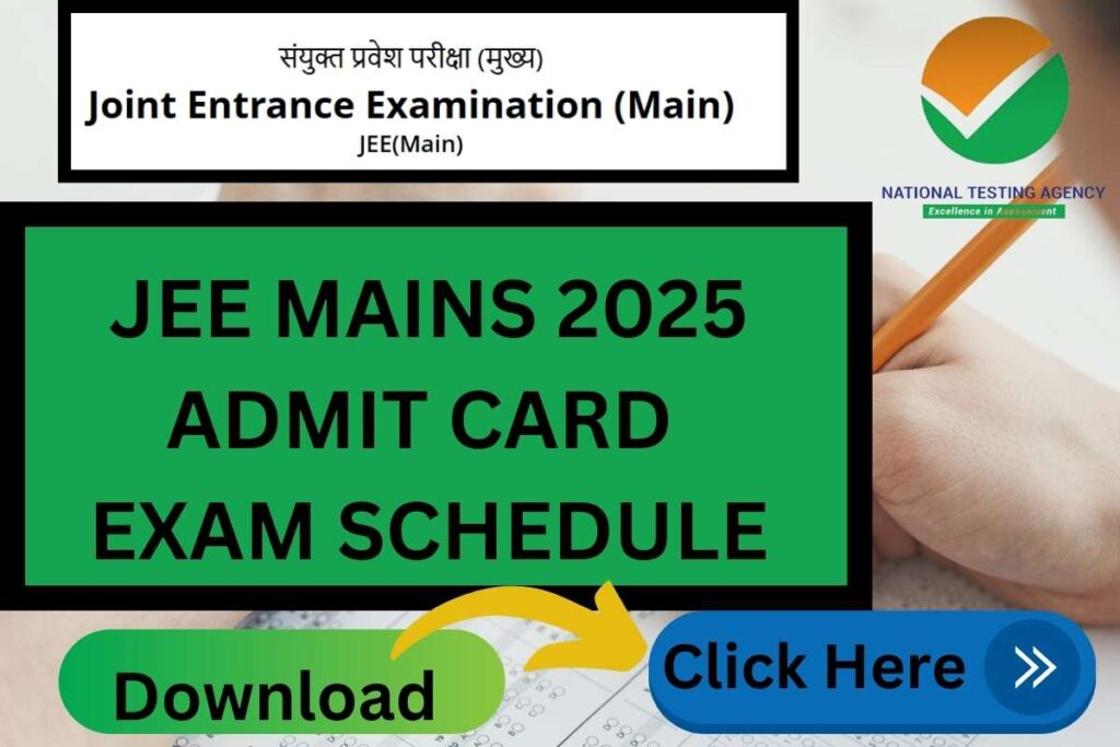 JEE Mains 2025 Admit Card