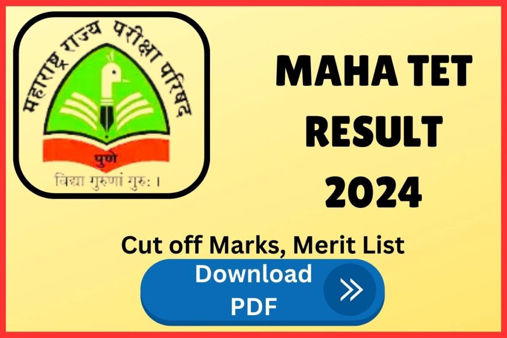 Maha TET Result 2025