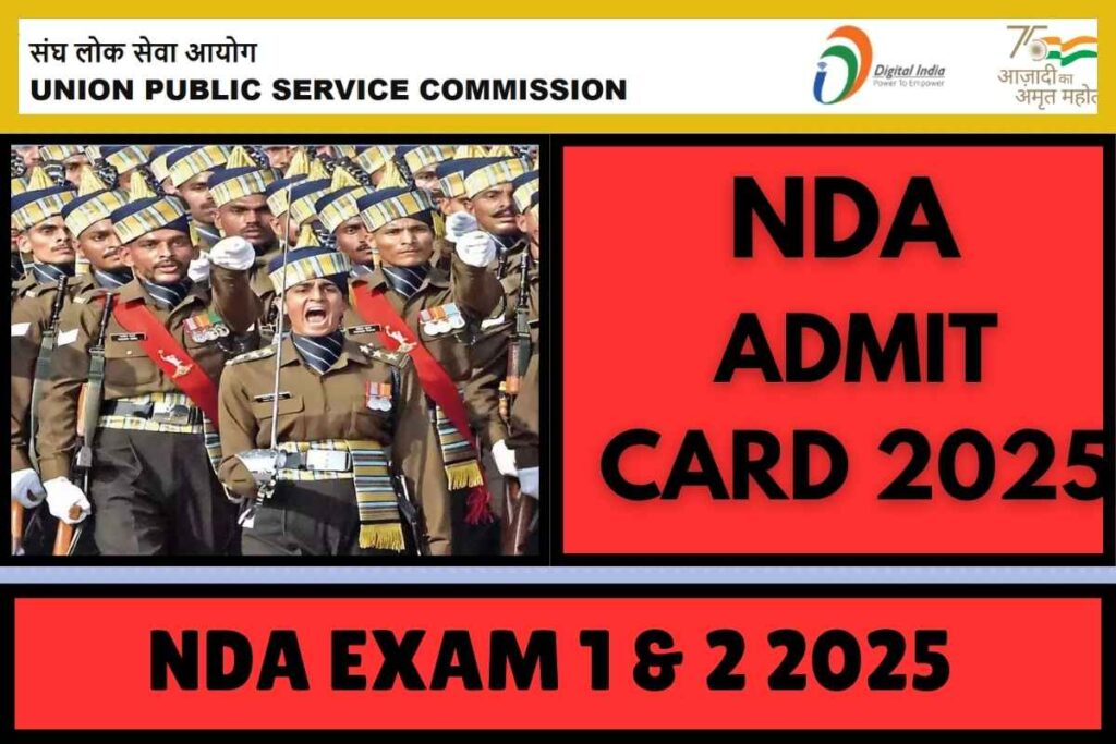 NDA Admit Card 2025