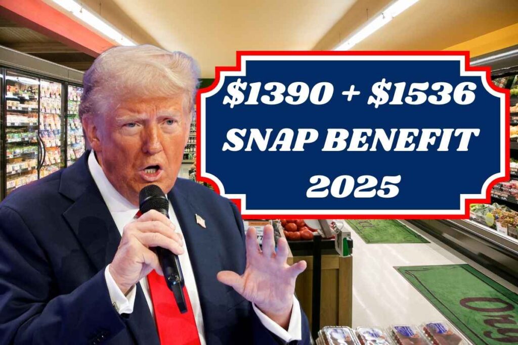 $1390 + $1536 SNAP Benefit Date February 2025